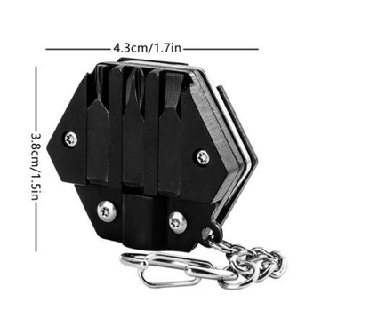 14 In 1 Multifunctional Edc Keychain