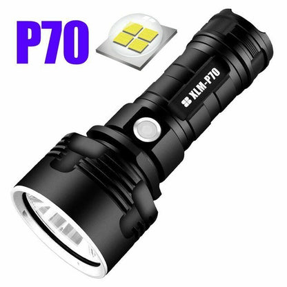 30000-100000 Lumen High Power Led Waterproof Flash Light Lamp Ultra Bright