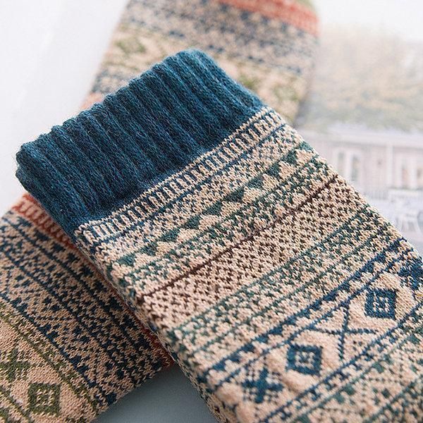 5 Pair Of Norwegian Winter Socks