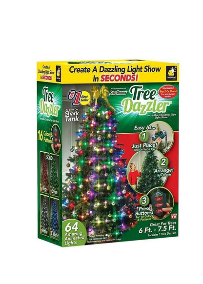 64 Led Christmas Tree Lights Tree Dazzler