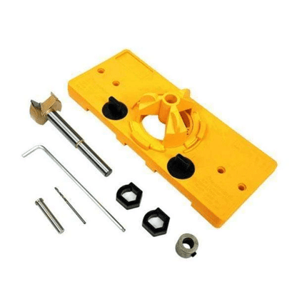 35Mm Hinge Drilling Jig + 35Mm Forstner Bit Woodworking Tool Drill Bits For Cabinet Door