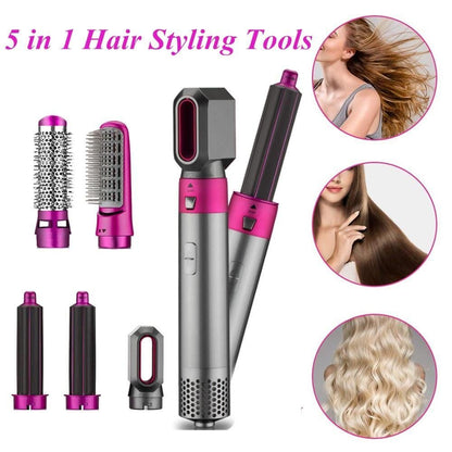 5 In 1 Multifunctional Airwrap Hair Styling Tool By Urban Wings