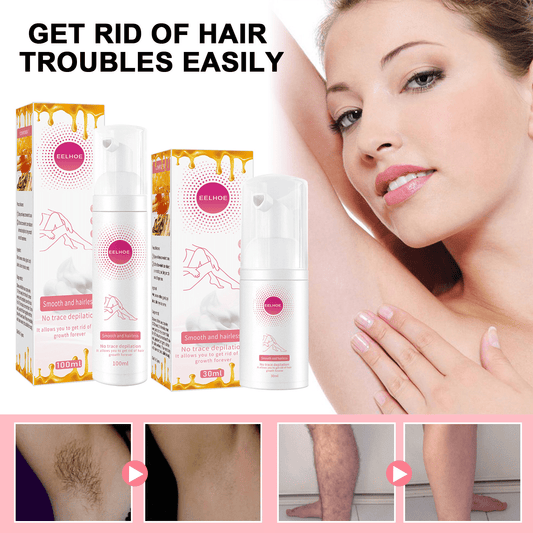 100 Permanent Natural Hair Removal Spray