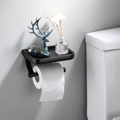 Aluminum Thickened Bathroom Toilet Paper Holder