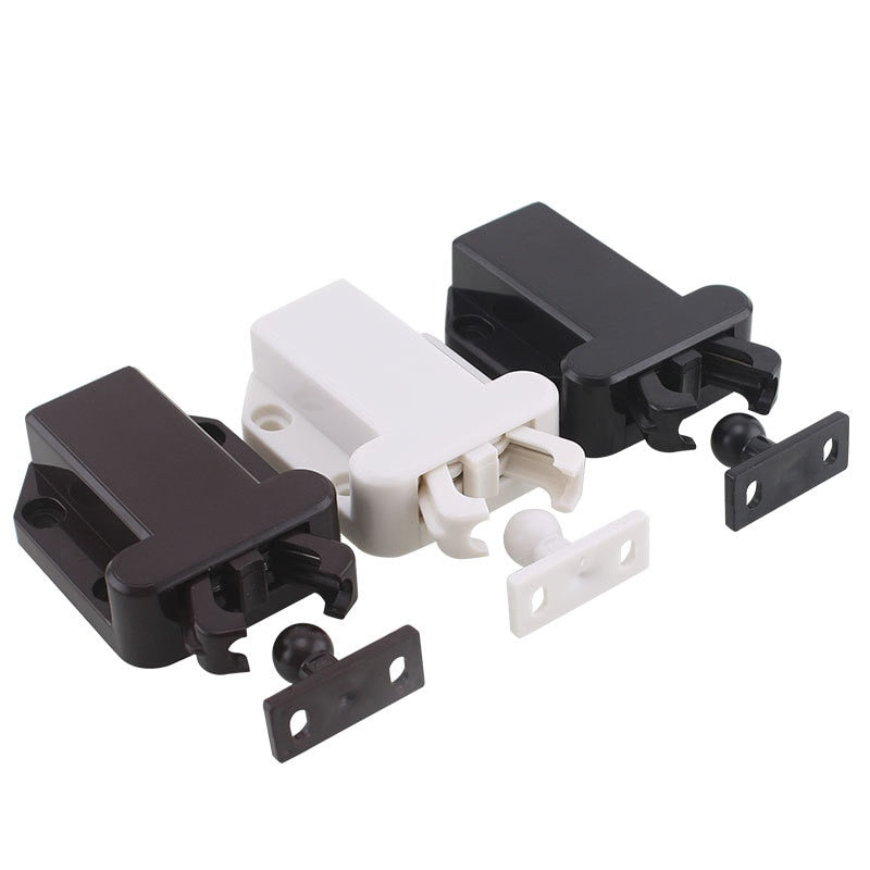 4Pcs Auto Pop-Up Cabinet Locks