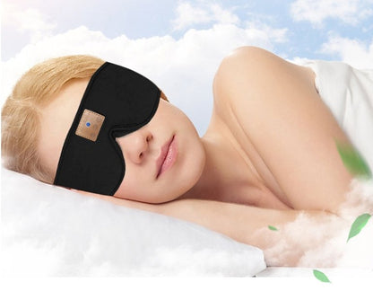 3D Bluetooth 5.0 Sleep Headphones Eyemask With Ultra-Thin Stereo Speaker