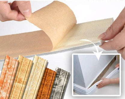 3D Ribbon  SelfAdhesive 3D Wall Edge Strip