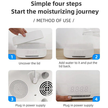 3In1 Mist Tune Air Humidifier Bluetooth Speaker