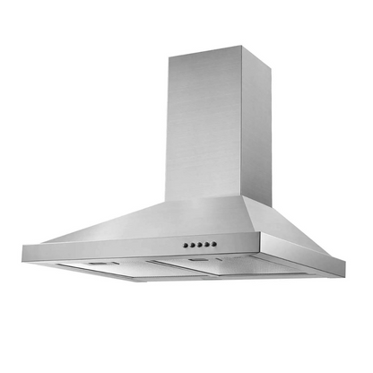 30" Range Hood Wall Mounted Stainless Steel Exhaust Vent