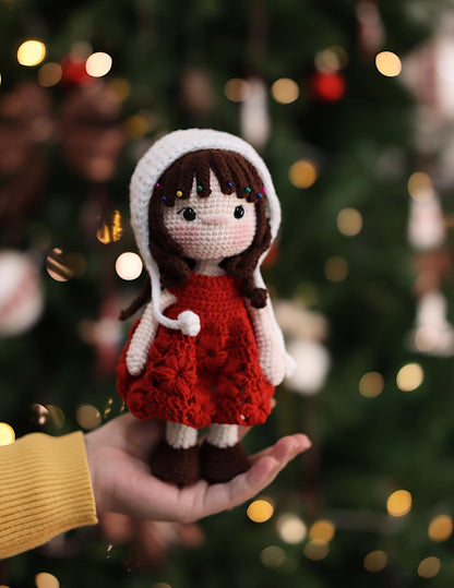 Adorable Crochet Doll For Room Decoration