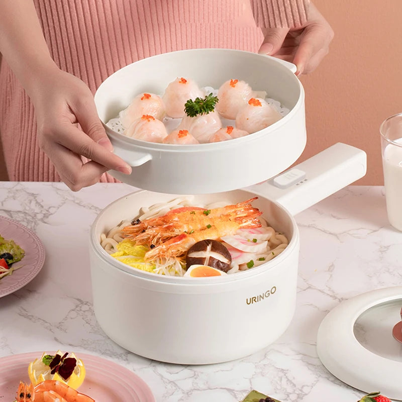 700W Electric Ceramic Liner Cooking Pot