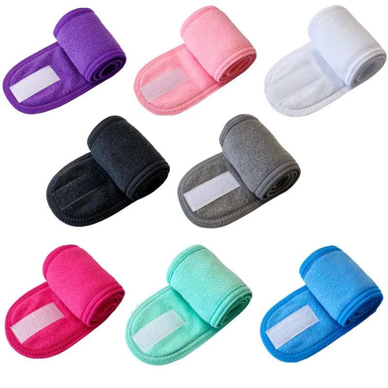 Adjustable Towel Hairband For Wash/Yoga/Makeup