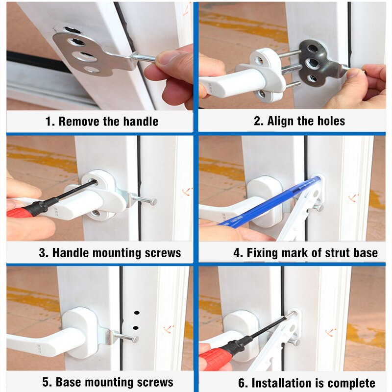 Adjustable Window Limiter Lock