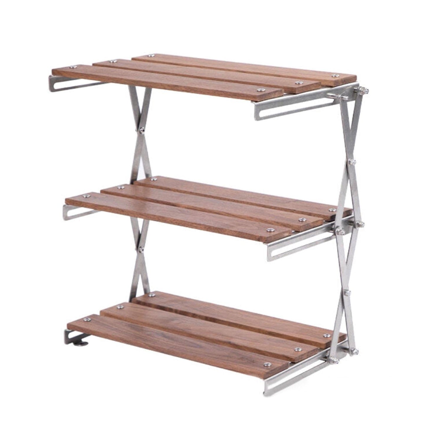 3-Layer Compact Foldable Storage Rack