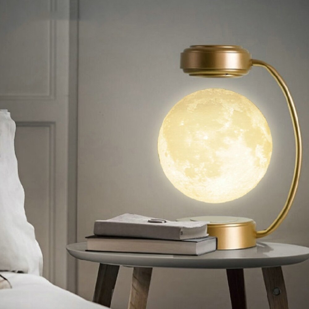 3D Magnetic Levitating Moon Night Lamp