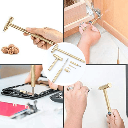 5 In1 Micro Mini Multifunction Copper Hammer