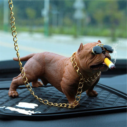 American Bully Dog Dashboard Decor