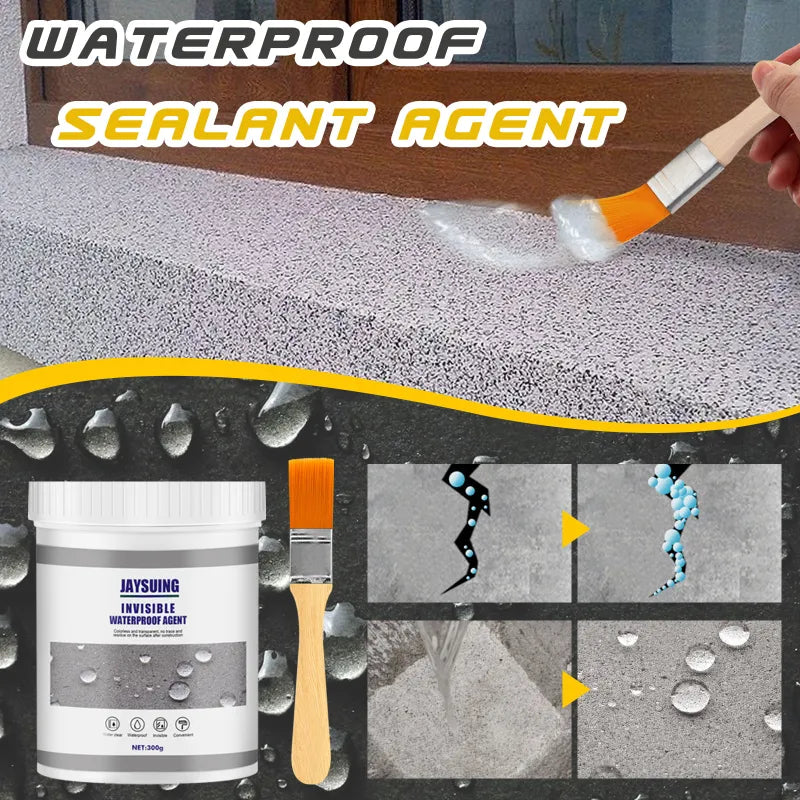 300G Transparent Waterproof Adhesive Exterior Walls Leak Proof Coating Bathroom Floor Crack Sealing Mold Proof