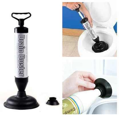 Air Vacuum Drain Unblocker - Toilet Plunger