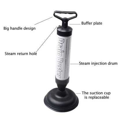 Air Vacuum Drain Unblocker - Toilet Plunger