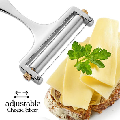 Adjustable Cheese Slicer - Cheese Shaver for Cooking