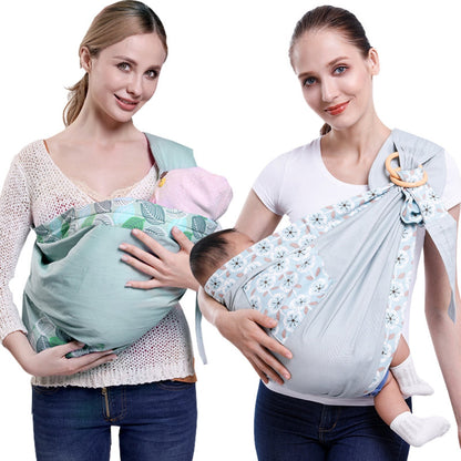 3-In-1 Ring Sling Baby Carrier - Baby Wrap for Mom