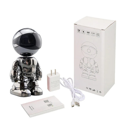 360º Panoramic View Robot Security Camera With Built-In Microphone And Speakers Robot Security With