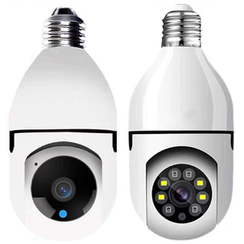 5G Wifi E27 Bulb Surveillance Camera Night Vision