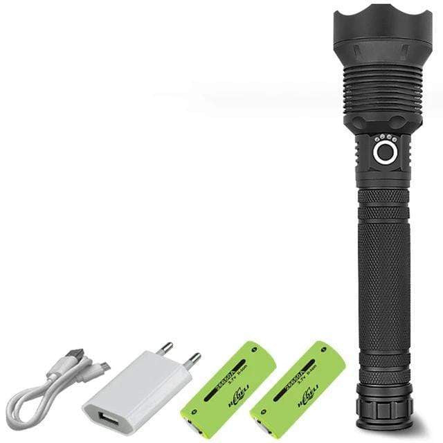 90000 Lumens Xhp70.2 Most Powerful Flashlight Worlds Brightest