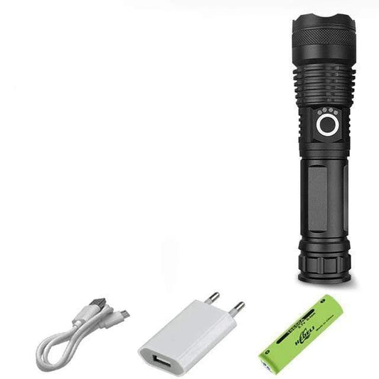 90000 Lumens Xhp70.2 Most Powerful Flashlight Worlds Brightest