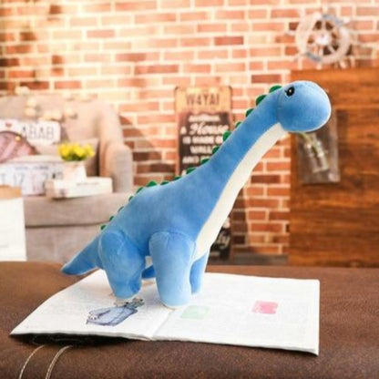 60/80/100 cm Long Neck Dino Pillow Plush 3D Stuffed Animal Brachiosaurus