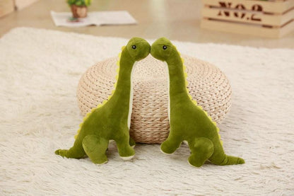 60/80/100 cm Long Neck Dino Pillow Plush 3D Stuffed Animal Brachiosaurus