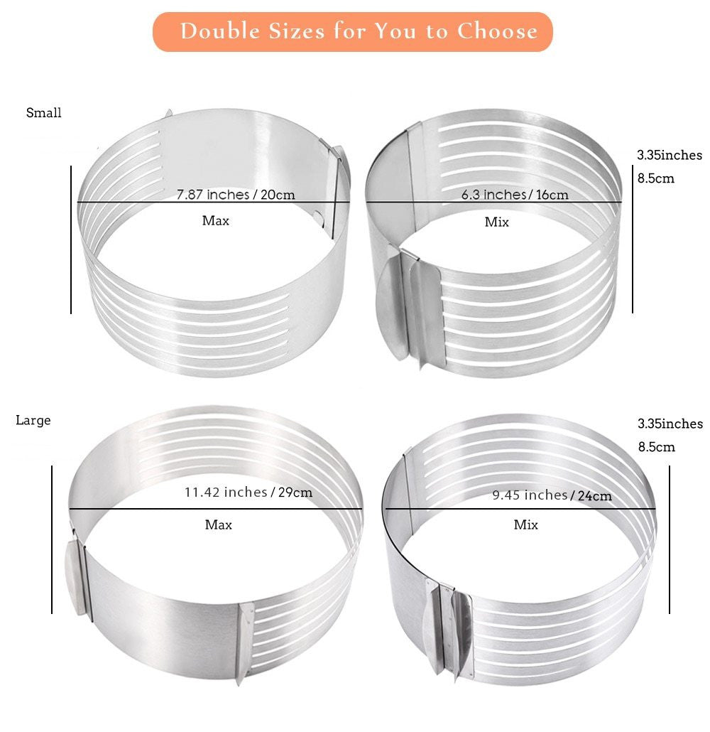 Adjustable Stainless Steel Cake Slicer