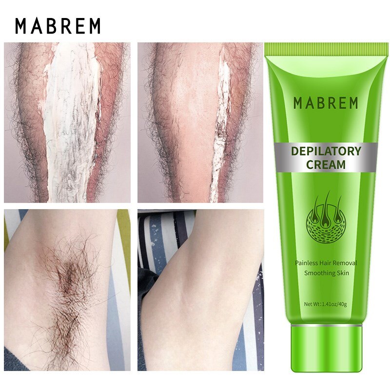 100% Natural Permanent Hair Removal Cream