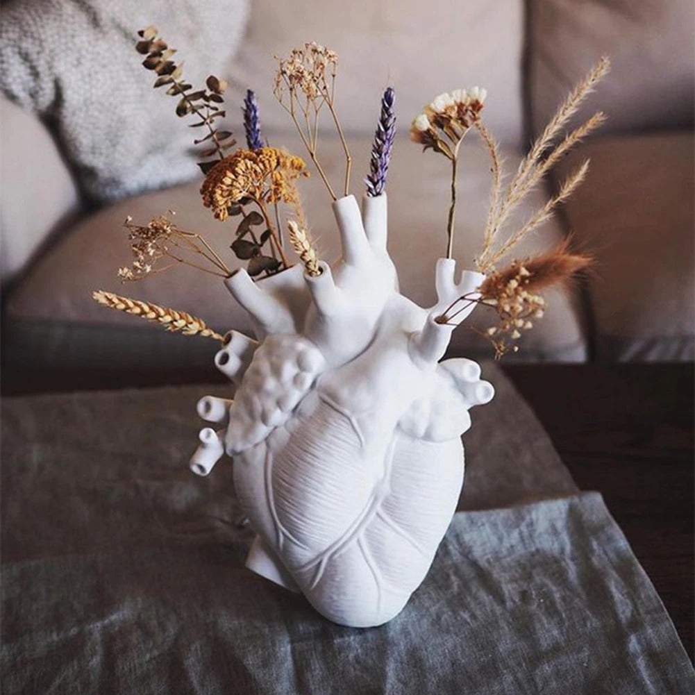 Anatomical Heart Vase