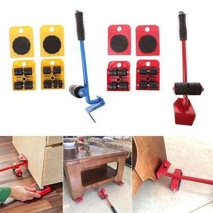 5Pc Furniture Lifter Mover Tool