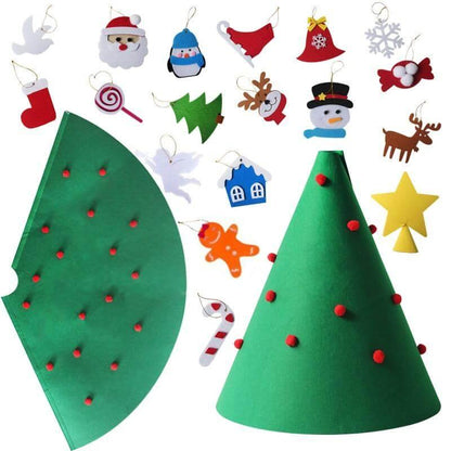 3D Christmas Tree Hanging Ornaments For Kids Xmas Gifts