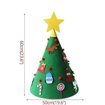 3D Christmas Tree Hanging Ornaments For Kids Xmas Gifts