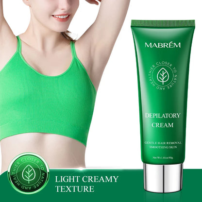 100% Natural Permanent Hair Removal Cream